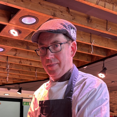 William, Head Butcher at Ashbourne